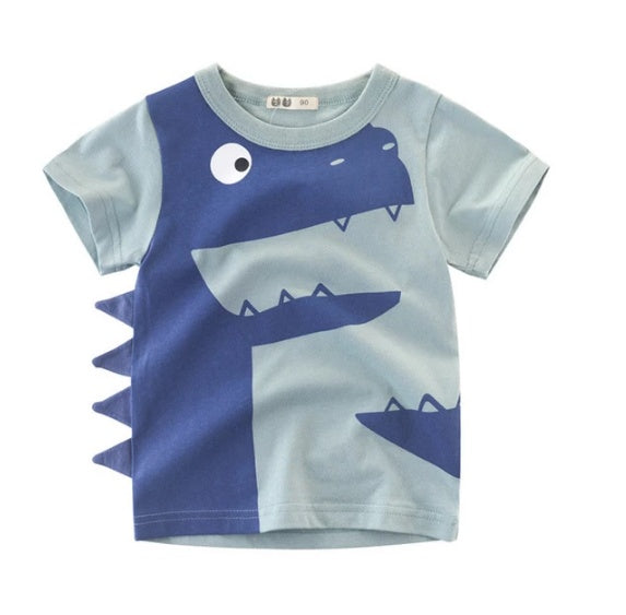 Boys’ Summer T-Shirts – Soft Cotton Short-Sleeve Tops for Kids (3-8 Years)
