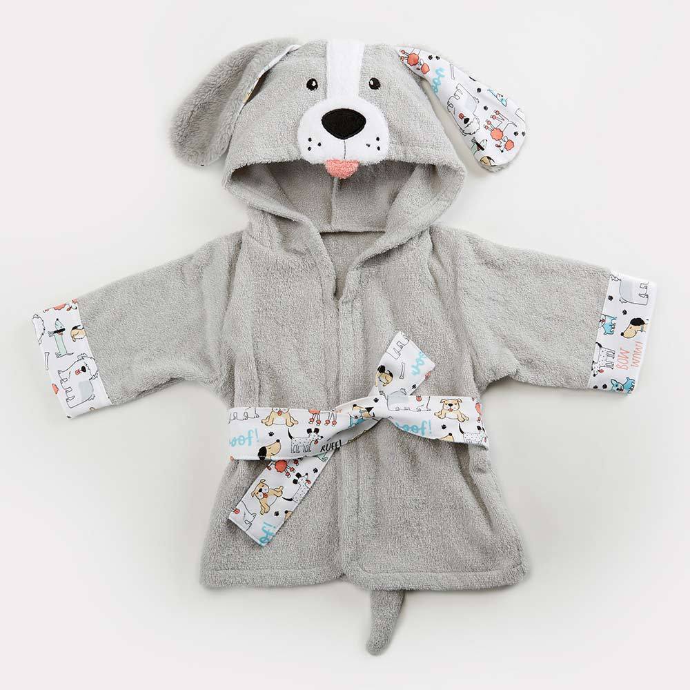 Cute Cartoon Animal Hooded Baby Bathrobe – Soft Cotton Baby Towel & Bath Cloak (0-3 Years)