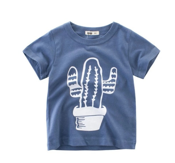 Boys’ Summer T-Shirts – Soft Cotton Short-Sleeve Tops for Kids (3-8 Years)