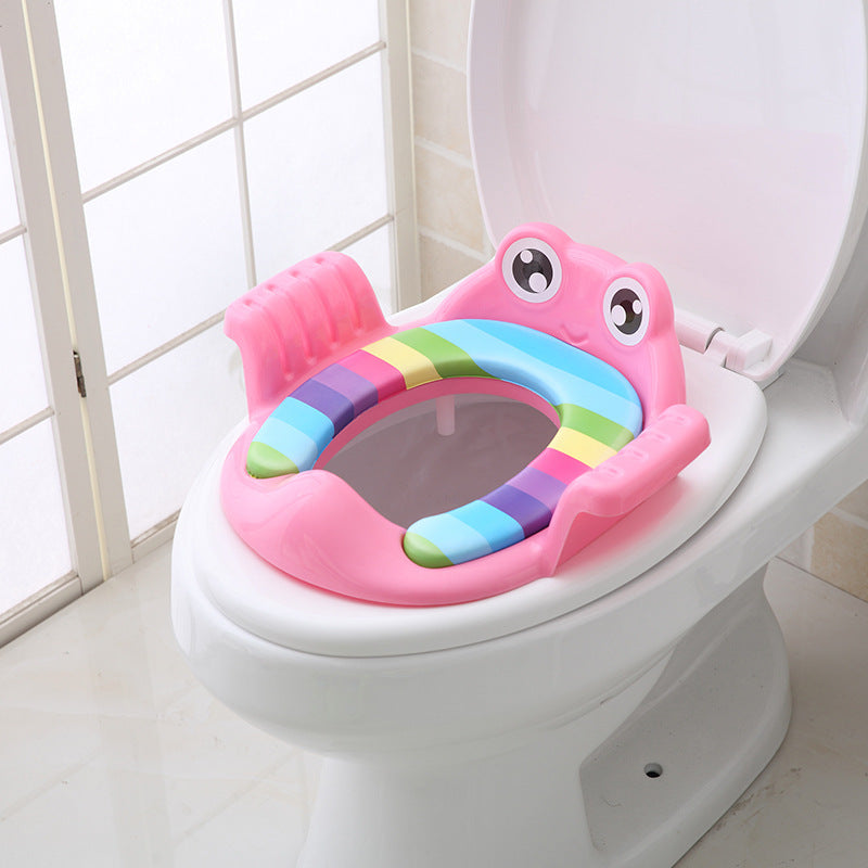 Ergonomic Kids’ Toilet Seat – Non-Slip Potty Training Seat for Toddlers